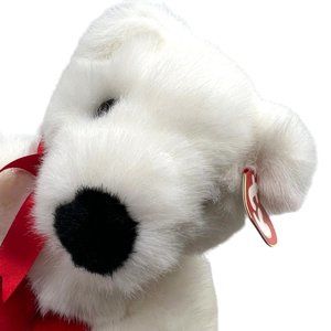 TY Beanie Buddy Romeo Bear Valentine Heart Retired 1997 Plush Toy Stuffed Animal
